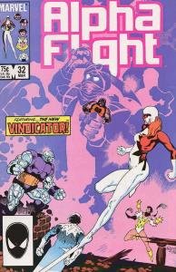 Alpha Flight (1st Series) #32 VF; Marvel | save on shipping - details inside