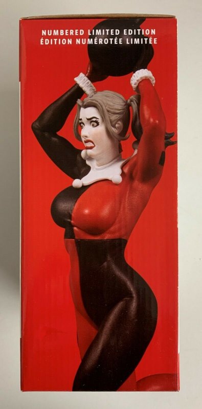 DC Collectibles Harley Quinn Red White & Black Frank Cho Statue
