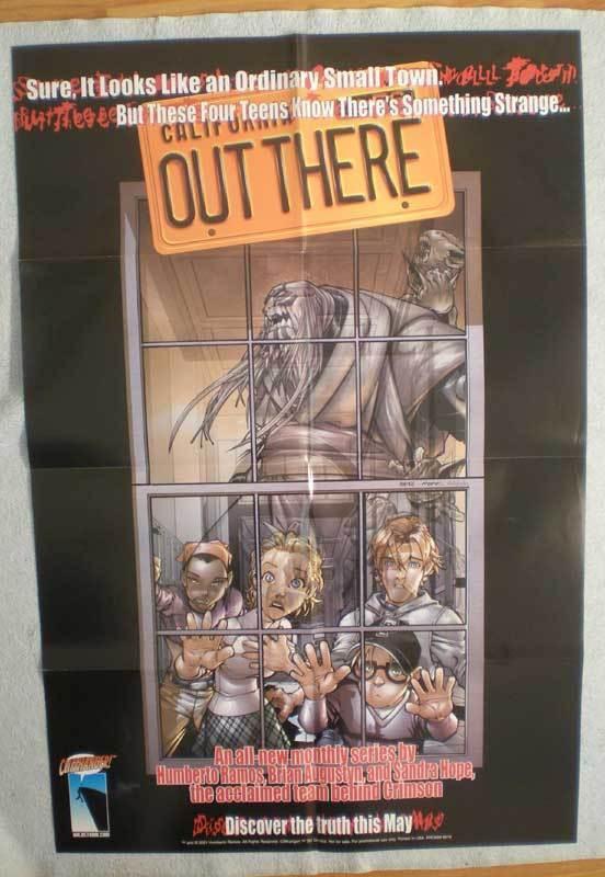 OUT THERE Promo poster, 22x33,  2001, Unused, more in our store