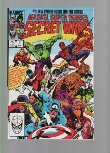 Secret Wars #1  vf/nm 