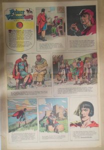 Prince Valiant Sunday #1197 by Hal Foster from 1/17/1960 Rare Full Page Size !