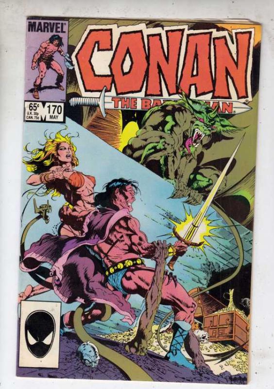 Conan the Barbarian #170 (May-85) FN Mid-Grade Conan the Barbarian