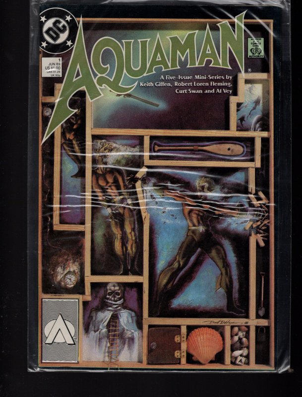 Aquaman #4 plus 4 more (1986)