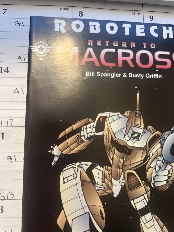 Robotech Return to Macross Issue #33 VERY RARE Academy Comics 1996