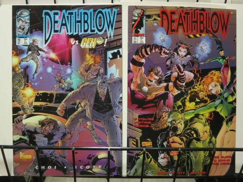 DEATHBLOW (1993 IMAGE) 20-21 Gen 13 cross-over