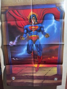 1995 SUPERMAN 100 Centennial Edition 22x34 PROMO Poster FN 6.0 DC Comics