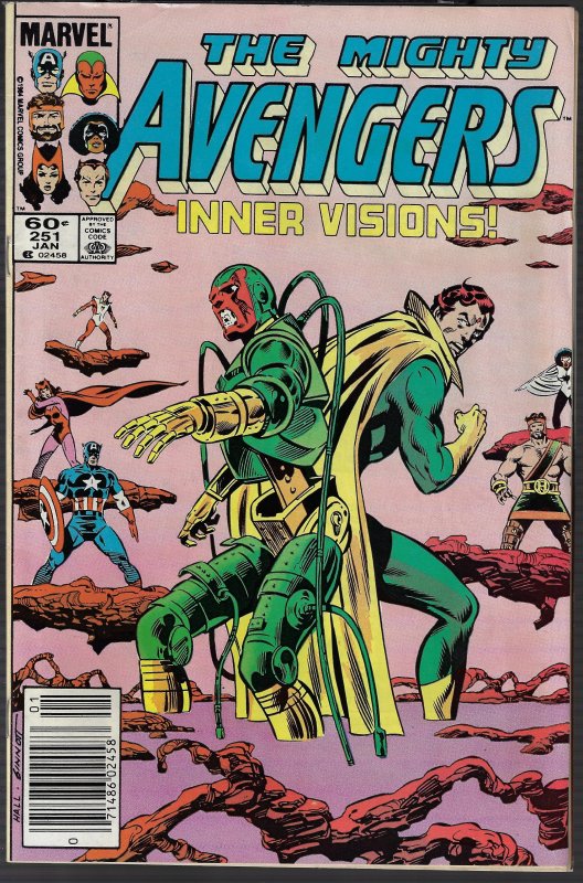 Avengers #251 (Marvel, 1985) VF