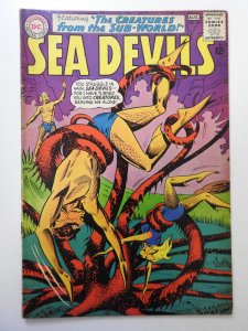 Sea Devils #18 (1964) VG Condition! Moisture stain