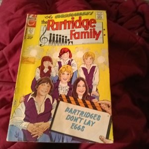 The Partridge Family #12 ? 1972 Charlton Comics David Cassidy TV Show Comic