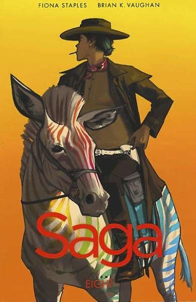 Saga Trade Paperback #8, VF+ (Stock photo)