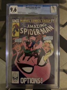 AMAZING SPIDER-MAN # 243 CGC 9.6  (1983)