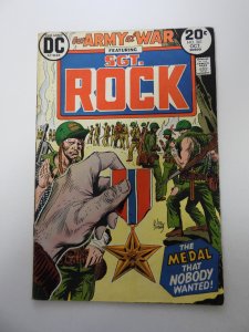 Our Army at War #261 (1973) VG condition