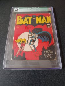 ​BATMAN #4 CGC 2.0 4TH APPEARANCE OF THE JOKER