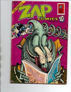 Zap Comics #6 - Underground - R Crumb - 1975 - VG
