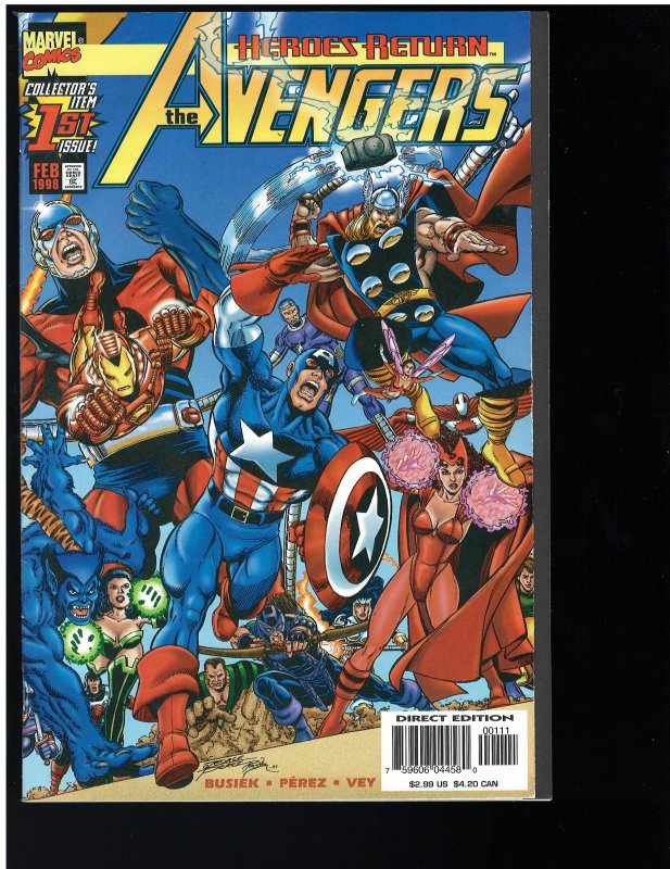 Avengers v3  #1 (Marvel, 1998)