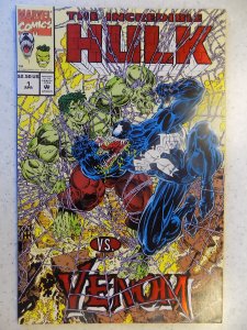 INCREDIBLE HULK VS VENOM # 1 AWESOME EMBOSSED COVER HOT