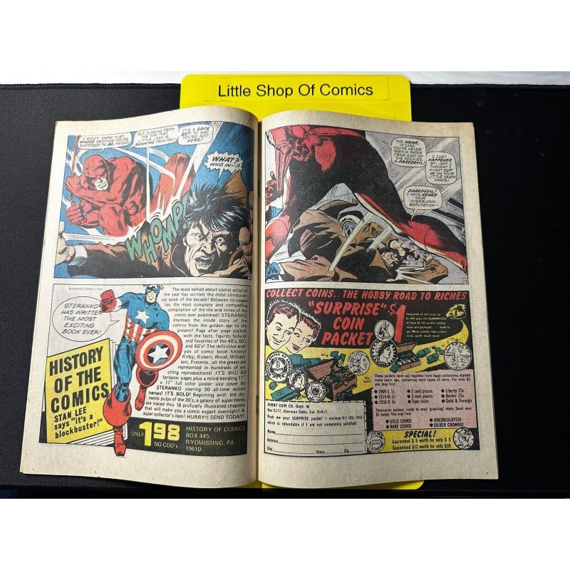 Daredevil #65 VG (SS) First appearance of Brother Brimstone
