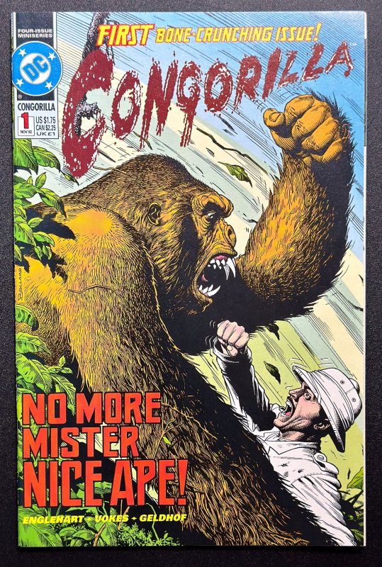 Congorilla #1 (1992) DC No More Mister Nice Ape -VF