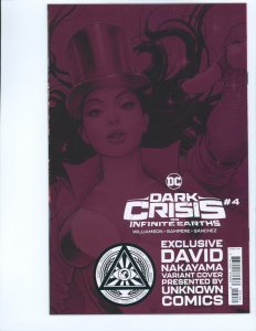 Dark Crisis on Infinite Earths #4 DNA retailer exclusive Zatanna Variant SRP $15