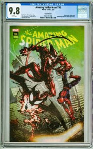 The Amazing Spider-Man #796 Crain Variant (2018) CGC 9.8!