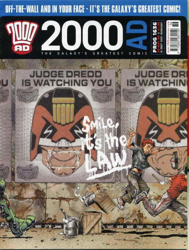 2000 A.D. #1636 VF/NM; Fleetway Quality | save on shipping - details inside