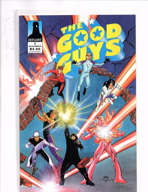 Defiant Comics The Good Guys #1 First appearance of The Good Guys