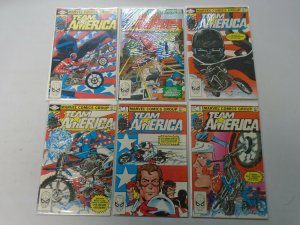 Team America set #1-12 8.0 VF (1982)