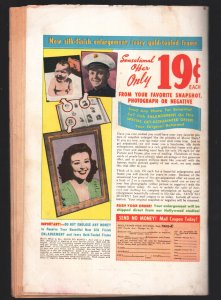 Crime Does Not Pay #88-1950-B Fuji tommy gun cover-Chip Gardner-Private Eye