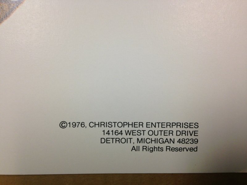 WIZARDS RINGS ELVES & THINGS THE DREAD VALE 1976 STEVE HICKMAN SIGNED ART PRINT