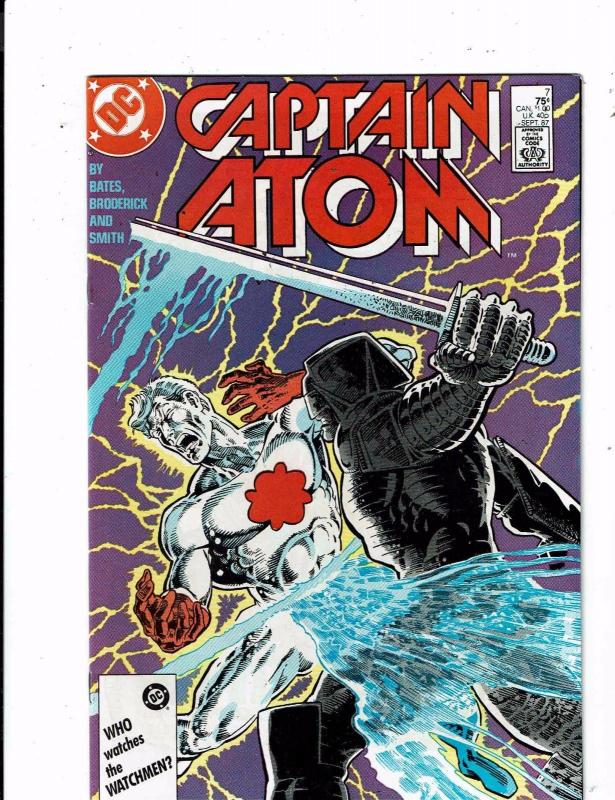 Lot of 5 Captain Atom DC Comic Books #6 7 8 9 10 LH15