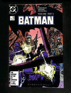 Batman #406 Year One Part 3 Frank Miller!