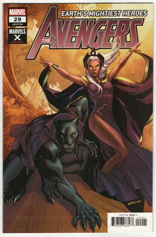 Avengers #29 Lupacchino Marvels X Variant (2020) NM