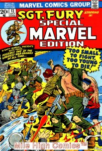 SPECIAL MARVEL EDITION #13 Very Good Comics Book
