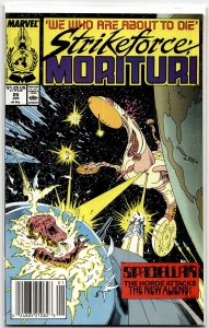 Strikeforce: Morituri #25 (1989) Strikeforce: Morituri