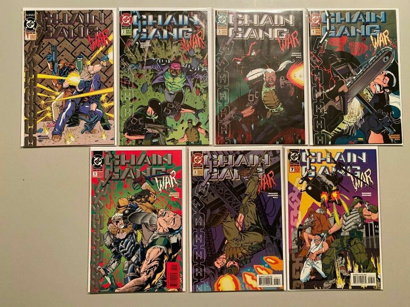 Chain Gang War lot from:#1-7 DC 8.0 VF (1993-94)