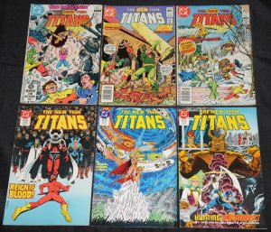 THE NEW TEEN TITANS COMIC LOT PEREZ #0,17-20,38-40, 49,51,60, 2ND SER. 29,35,37