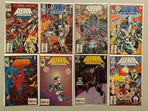  War Machine lot from:#1-24  18 different issues 1st series 8.0 VF (1994-96) 