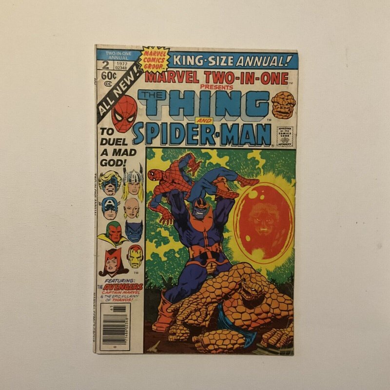 Marvel Two- in- one 2  Annual Fine- Fn- 5.5 Marvel 1977