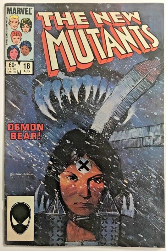 NEW MUTANTS#18 FN/VF 1984 MARVEL COMICS