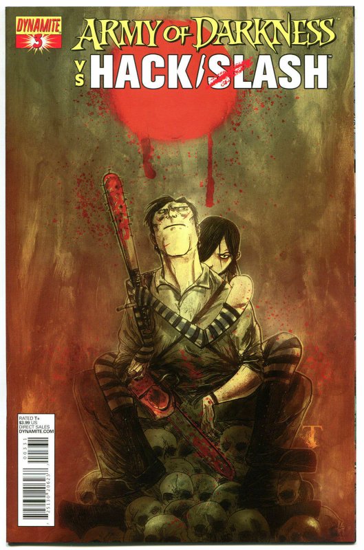 ARMY OF DARKNESS HACK SLASH #3 B, NM-, 2013, Horror, more AOD in store