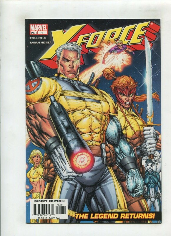X-FORCE #1+2 (9.2) LEGEND RETURNS!! 2004