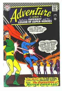 Adventure Comics (1938 series)  #345, Fine- (Actual scan)