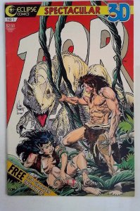 Tor 3-D #1 Eclipse Comics (1986) FN+ 1st Print Comic Book