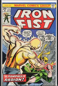Iron Fist #4 (1976) Iron Fist