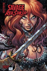 Savage Red Sonja #1 Cover C Variant Comic Book 2023 - Dynamite