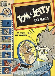 TOM AND JERRY (1948 Series)  (DELL) #73 Fair Comics Book