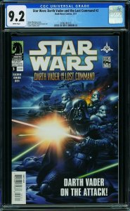 Star Wars: Darth Vader and the Lost Command #3 (2011) CGC 9.2 NM-