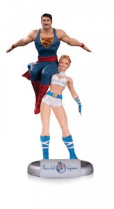 DC Comics Bombshells Power Girl & Superman Statue