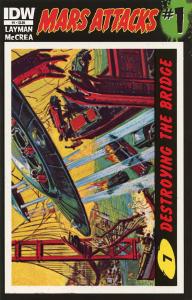 Mars Attacks (3rd Series) #1A (7th) VF/NM; IDW | save on shipping - details insi