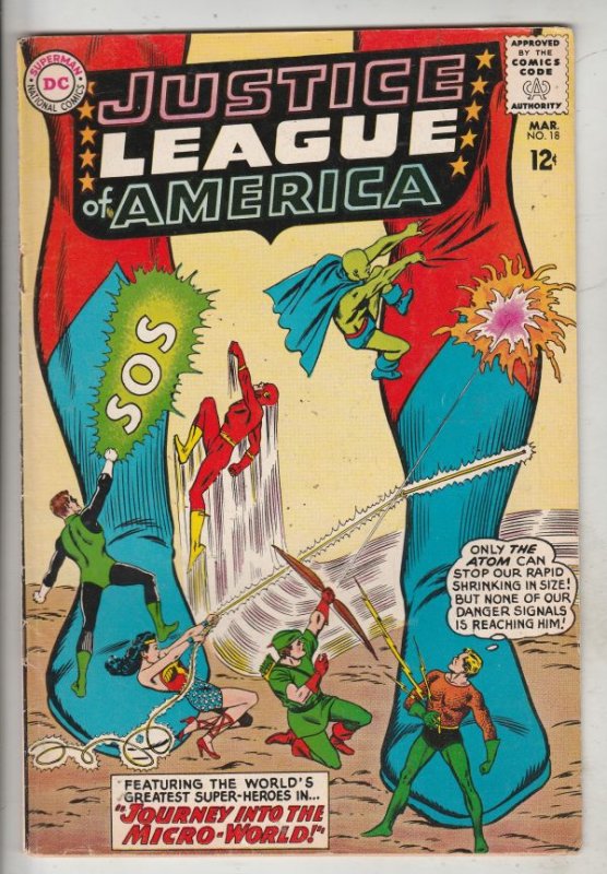 Justice League of America #18 (Mar-63) VF+ High-Grade Justice League of Ameri...